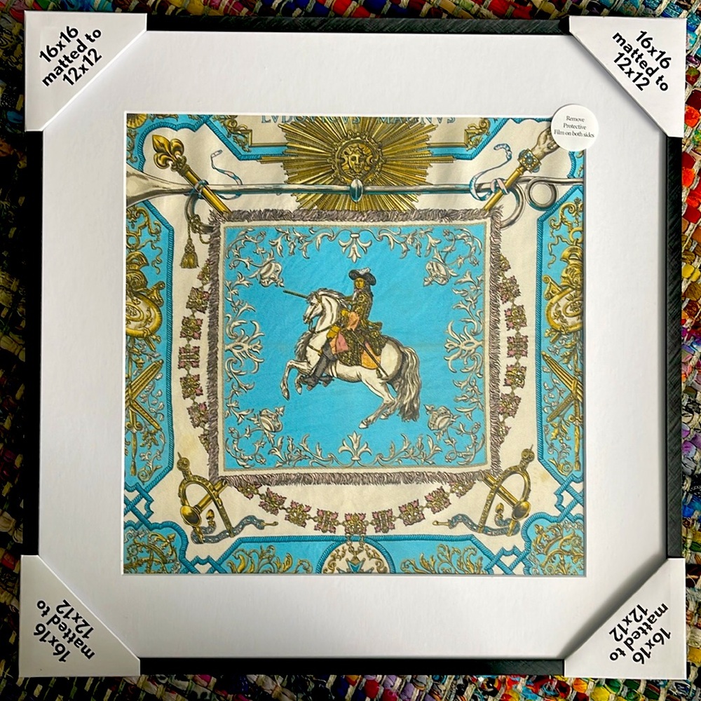 Authentic Hermes small scarf